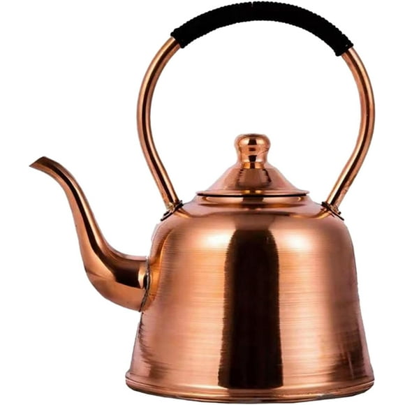 Copper Kettle Tea Kettle Top Handle Coffee Pot Hot Water Kettle for