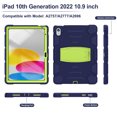 thumbnail image 4 of K-Lion for iPad 10.9" 10th Gen 2022 Hybrid Rugged Case with Built-in Hidden Kickstand Full Body Protection Shockproof Scratch-Resistant Durable Case for iPad 10th Gen,B, 4 of 9