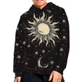 thumbnail image 2 of DISNIMO Sun Moon Hoodie Boys 6-7 Hoodies Sweatshirts Long Sleeve Pullover Fall Hoodie Kids Child Sweatshirt with Hoodie for Girls Streetwear Hoodies with Pockets Soft Galaxy Hoodies, 2 of 7