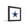 thumbnail image 4 of Gallery Pops NFL Dallas Cowboys - Primary Mark Wall Art, Black Framed Version, 12" x 12", 4 of 5