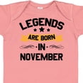 thumbnail image 4 of Inktastic Legends Are Born in November Boys or Girls Baby Bodysuit, 4 of 5