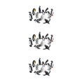 thumbnail image 4 of Bewildely 11 Uds simulación de animales del océano pingüino juguete Animal Polar para coleccionables Type1, 4 of 6