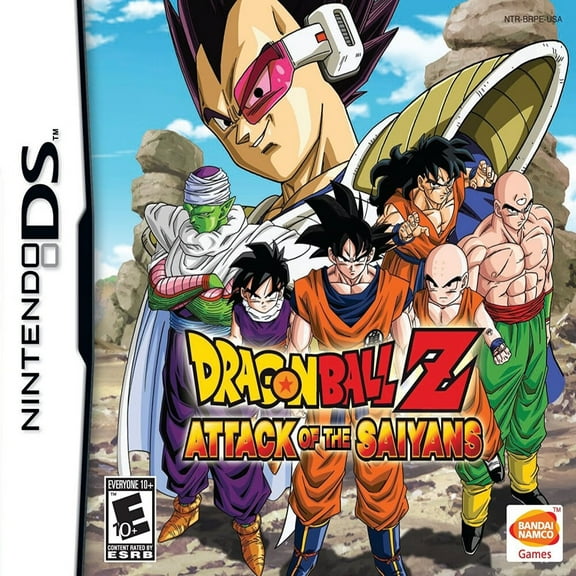 NDS Vdieo Games Cartridges Dragon Ball Z Attack of the Saiyans US Version, DS Game Card for NDS 3DS DSI DS