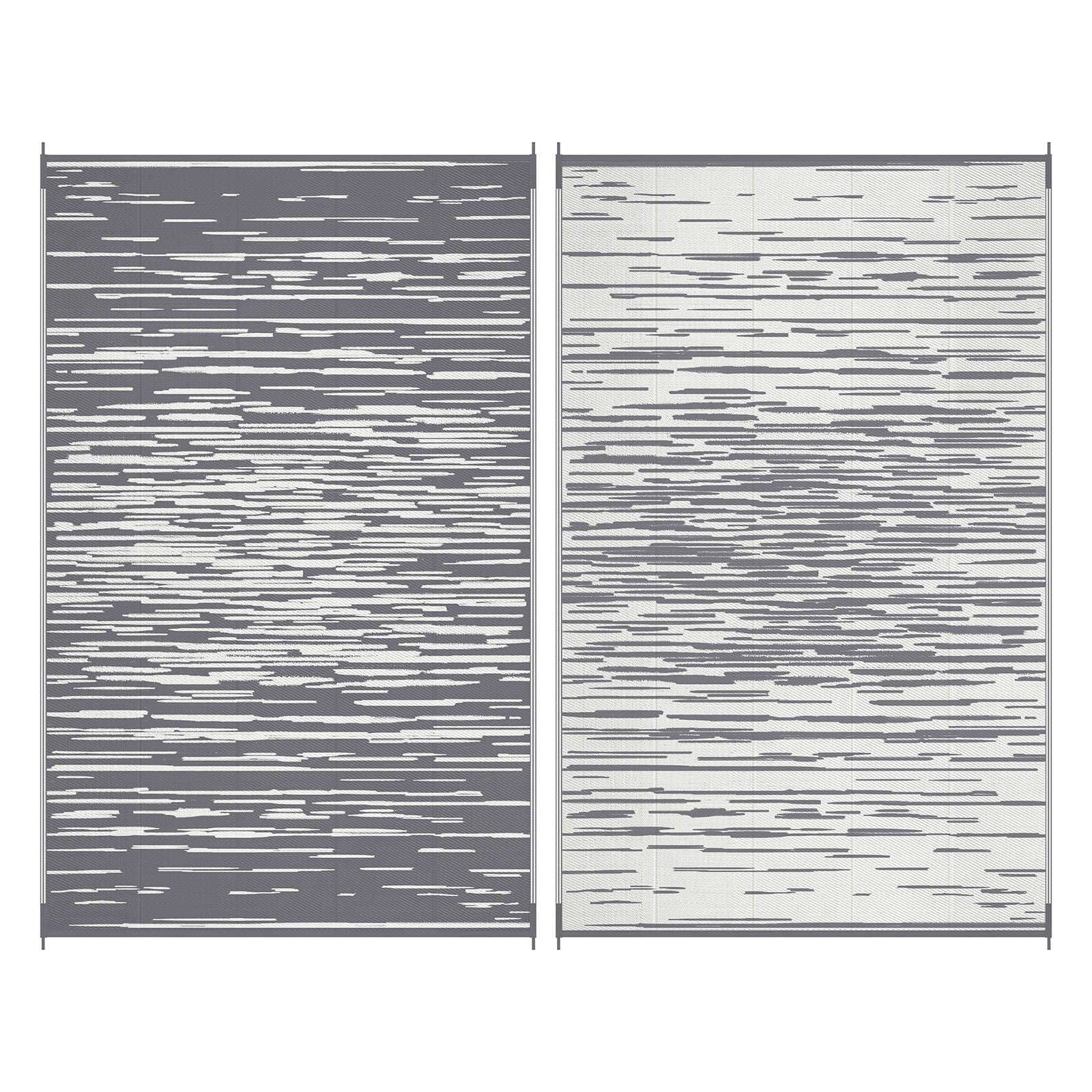 Ileading Outdoor Rugs 8'x10' for Patios Clearance Waterproof Patio Rugs Reversible Mats Plastic Straw Rug Large Outside Area Rug Door Mat for RV,Patio,Backyard,Deck,Beach,Trailer,Camping