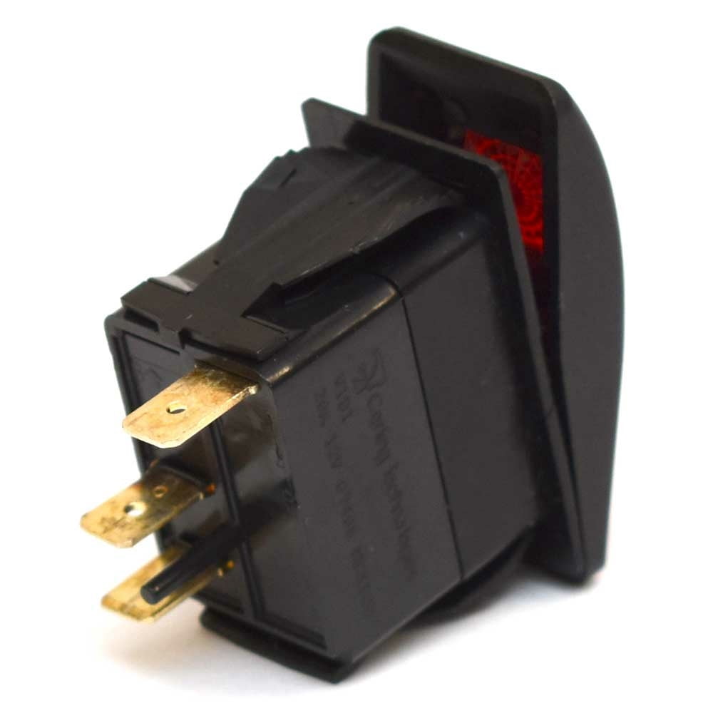Carling On/Off Contura II Boat Rocker Switch | Power 3 Spade 12 Volt