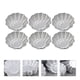 thumbnail image 4 of Molde de huevo de aleación de aluminio de 6 piezas moldes de flores antiadherentes para hornear moldes para hornear, 4 of 6