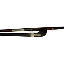 Vio Music Hybrid Carbon Fiber with Pernambuco Bass Bow 3/4 German, Black Horse Hair
