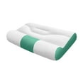 thumbnail image 1 of Almohada de cuello cervical para dormir cómodo para dormir la cama ergonómica almohada de almohada para almohada para el dormitorio de apartamentos en Verde, 1 of 8
