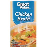 (6 Pack) Great Value Chicken Broth, 32 oz