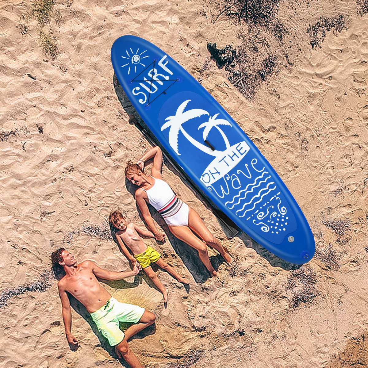 Goplus 9.8' Inflatable Stand Up Paddle Board with Carry Bag photo 4