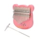 thumbnail image 4 of Piano de pulgar Kalimba de 17 teclas, Piano de dedo portátil de dibujos animados, Arce, regalo para niños y adultos, instrumento musical, 4 of 14