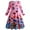 Pink 1, variant on YTDSCS Baby Kids Spring Fall Dress for Girls Cute Long-Sleeve Princess Dresses Toddler Girls Crewneck Printed Casual Sundress 3-10 Years