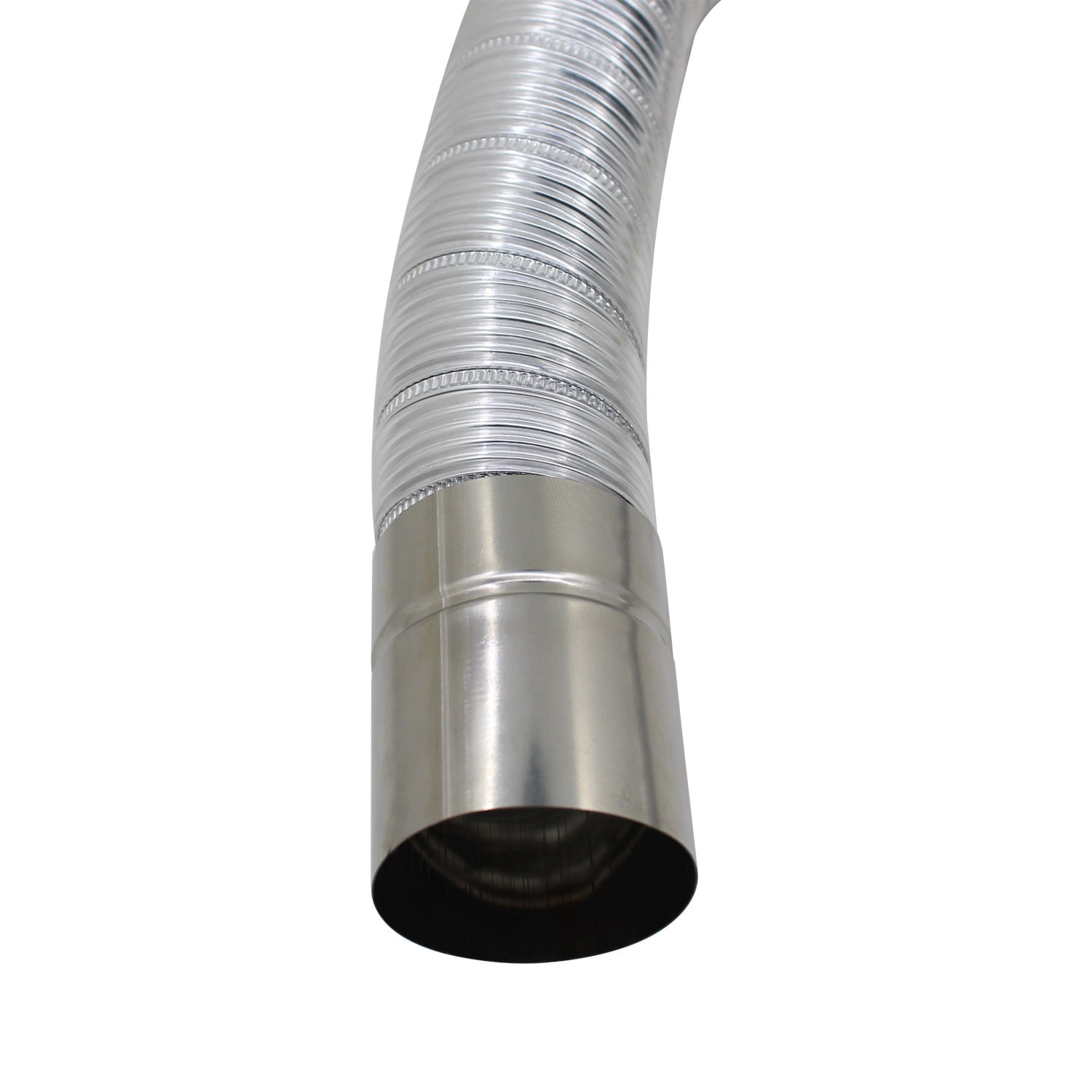 Fireproof gas water heater stainless steel 60-150mm aluminum strong universal exhaust Car intake pipe extension tube length