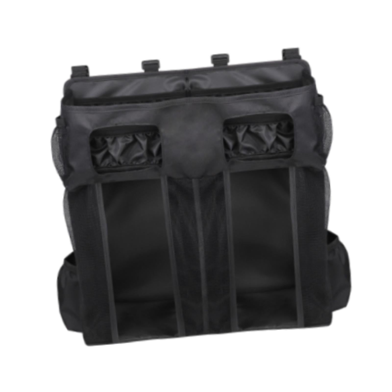 WeiLaiKeQi Hanging Diaper Organizer Spacious Changing Table Playard Baby Diaper Stacker Black