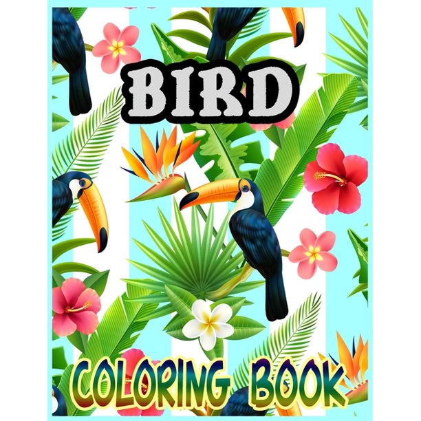 Bird Coloring Book Fun Coloring Books For Children Unique Collection Coloring Pages Coloring Book Birds Bird Drawing Books For Kids Paperback Walmart Com Walmart Com