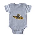 thumbnail image 1 of CafePress - FIN Tiger Attacking.Png - Cute Infant Baby Football Bodysuit, 1 of 1
