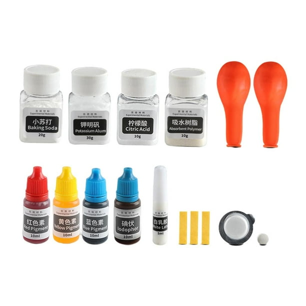 Kit de química para niños, juguetes educativos STEM, juego de rol, experimento de química DIY para C
