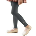 thumbnail image 2 of YunPes Girls Bow-Knot Tights Winter Thick Thermal Thin Cotton Stretchy Ruffle Leggings Casual Comfy Warm Footless Slim Pants, 2 of 7