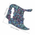 thumbnail image 1 of Domqga Bass Guitar Pickguard, Good Quality Acrylic Pick Guard, Lightweight Delicate Abalone Pattern Fine Workmanship For Bass Instrument Lovers, 1 of 8