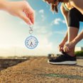 thumbnail image 2 of 2PCS Keychain Type Watches Simple Hanging Watch Mini Quartz Watch Festival Gift for Nurse Doctor Pink and Blue, 2 of 8