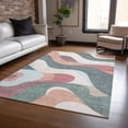 thumbnail image 6 of Dalyn Rugs Machine Washable Indoor/Outdoor Chantille ACN2186 Coral 5' x 7'6" Rug, 6 of 9