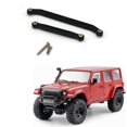 thumbnail image 5 of Metal Steering Rod Tie Rod Link for 1/18 FMS Patriot Katana K10 RC Car Parts,Black, 5 of 5