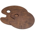thumbnail image 3 of Paper Fashion Wooden Paint Palettes 2/Pkg-, 3 of 3