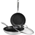 thumbnail image 5 of Granitestone 5 Piece Nonstick Pots and Pans Cookware Set Silver, 5 of 7