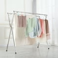 thumbnail image 5 of Untyo Clothes Drying Rack 79 Inches, Laundry Drying Rack Adjustable Folding Hanger Rack for Indoor Outdoor Stainless Steel, 5 of 7