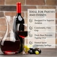 thumbnail image 3 of Culinaire Crystal Glass Wine Decanter White and Red Wine Decanter Artisan Wine Decanter Wine Aerator or Carafe Wine Gifts for Wine Lovers 1200ml, 3 of 6