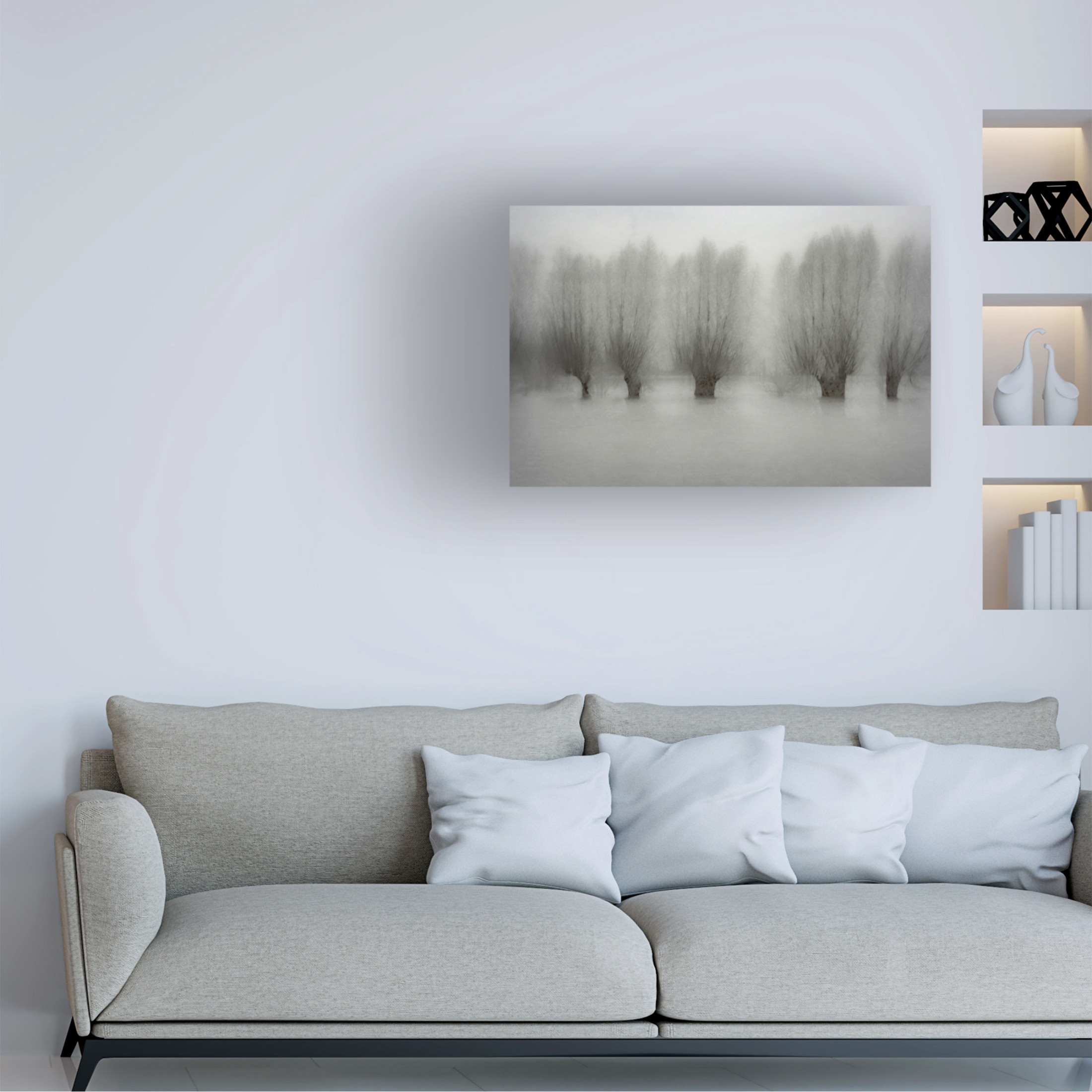 Canvas Wall Art - Nel Talen 'High Water' Wall Art for Living Room, Bedroom, or Office Décor by Trademark Fine Art - 24 x 16 Inches