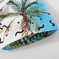 thumbnail image 6 of Coerni Toddler Boys Hawaiian Shirt Baby Short Sleeve Button Down Shirts Tropical Beach Top Lapel Neck Casual Summer Clothes, 6 of 9