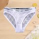 thumbnail image 1 of Bragas de encaje de M-2XL para mujer, ropa interior Sexy de cintura baja, malla hueca, bragas geométricas, 1 of 4