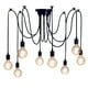 thumbnail image 2 of Lámpara de techo de bricolaje jinwen ajustable Industrial luz colgante moderna elegante luz de comedor, 2 of 8