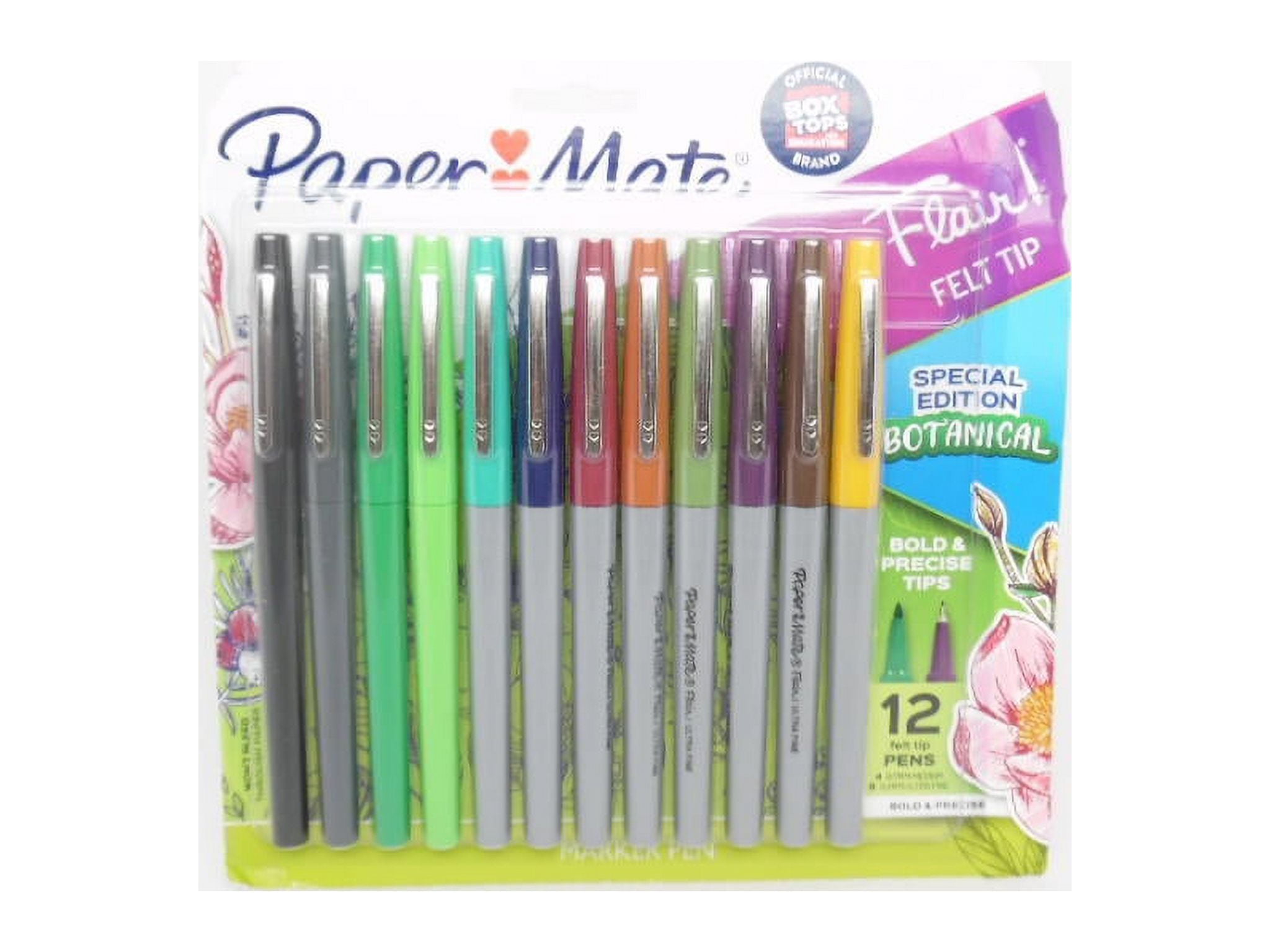 New! Paper Mate Flair! Felt Tip Pens Markers Medium Point 30ct Multicolor  Set