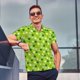 thumbnail image 4 of Balery St Patrick's Day7 Camisa Polo de Hombre con Estampado, de Manga Corta y Tejido Medio, Camisa Tipo Golf Polo-Large, 4 of 6