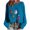 Sky Blue#fall+sweaters+for+women+2025, variant on yardsong 2025 Christmas Women Boho Sweatshirt - Boat Neck Long Sleeve Imitation Knit Pullover Xmas Theme Holiday Sweater Sky Blue,XL