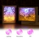thumbnail image 2 of Luz de Talla de Papel Led Luz Y Sombra 3D Navidad Romántica Luz de Noche Creativa 6 # Feliz Navidad Eccomum Luz de corte de papel, 2 of 7