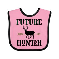 Inktastic Future Hunter Deer Hunting Boys or Girls Baby Bib