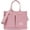 Pink, variant on Juoxeepy Canvas Tote Bag with Multi Pockets Everything Tote for Women Church Bag Mommy Diapper Bag with Compartments