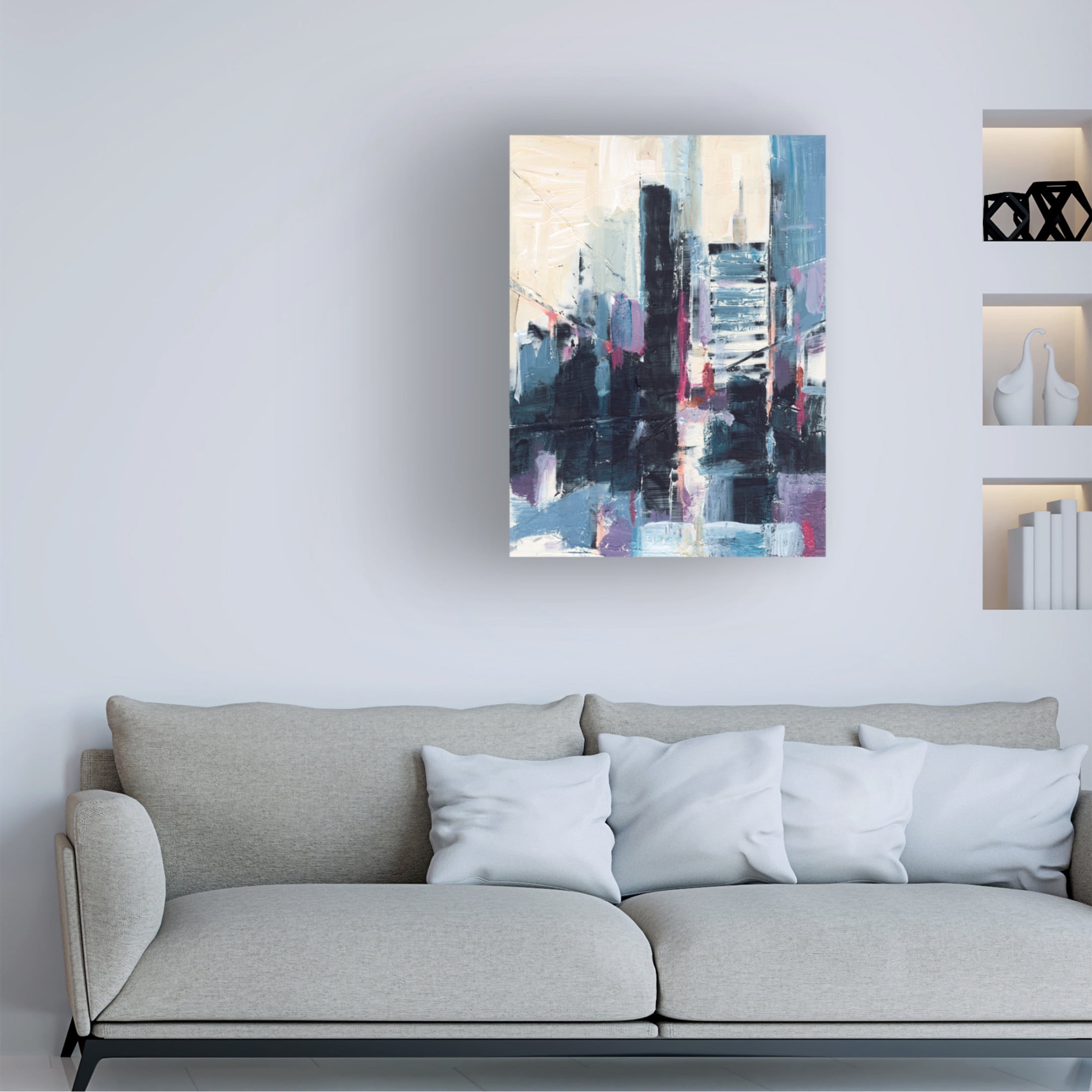 Trademark Fine Art Ethan Harper Urban Nightlife II Canvas Wall Art