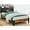 Rustic Brown and Black, variant on ANCTOR Full Bed Frame, Storage Headboard with Outlets, Easy to Install, Sturdy and Stable, No Noise, No Box Springs Needed, Rustic Brown and Black