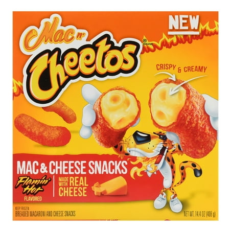 Mac n' Cheetos Flamin' Hot Mac & Cheese Snacks 14.4 oz. Box