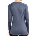 thumbnail image 4 of ClimateRight by Cuddl Duds Women's Plush Warmth Crew Neck Base Layer Top, Sizes XS to 4X, 4 of 5