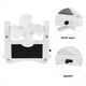 thumbnail image 2 of Mini ventilador solar con clip USB para acampar y escalar montañas - Blanco, 2 of 5