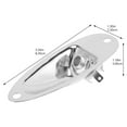 thumbnail image 4 of Guitar Input Jack Replacement Electric Guitar Jack Plate Socket Guitar Parts with Screws, 4 of 8