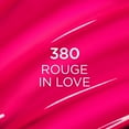 thumbnail image 4 of L'Oréal Paris Plump Ambition Hyaluron Lip Oil 24HR Care Lip Gloss with Hyaluronic Acid, Rouge in Love, 0.16 fl oz, 4 of 14