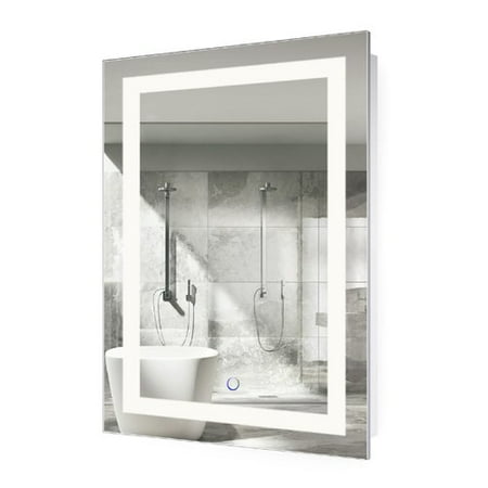 Orren Ellis Ries Led Lighted Wall Mounted Bathroom Vanity Mirror Orren Ellis Ries Led Lighted Wall Mounted Bathroom Vanity Mirror