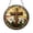 Acrylic 3.5 Inch, variant on Stained Glass Cross Window Hanging Suncatcher, Gentle Floral Faith Home Window Decor