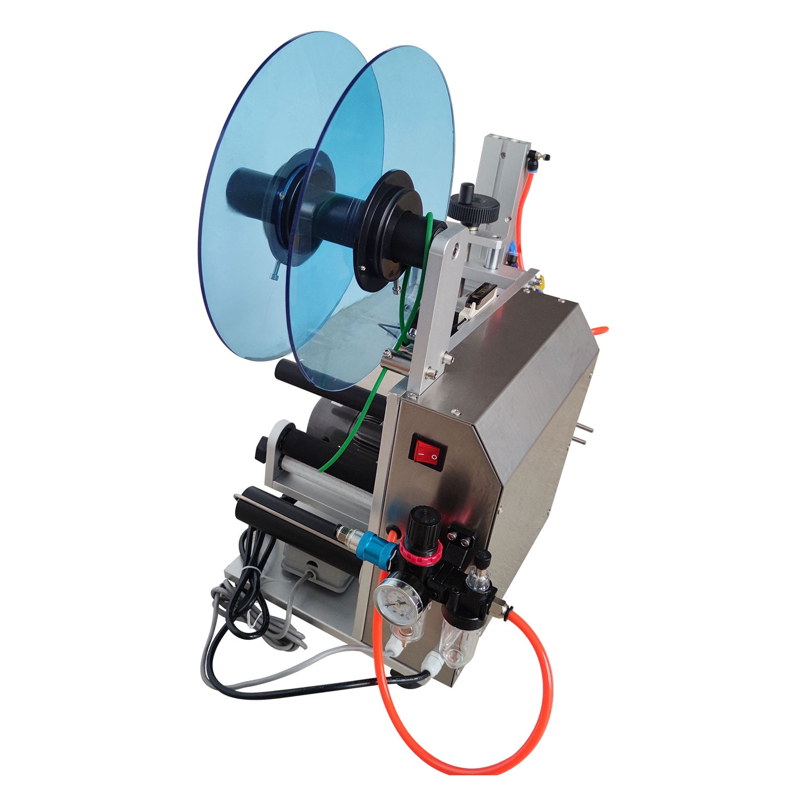 Semi-auto Flat Surface Labeler Bottle Labeling Machine 25-120mm Width 25-60mm Lenth 40-60 pcs/min 110V LT-60
